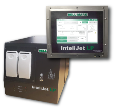 InteliJet LP HMI und Druckcontroller mit integriertem Tintentanksystem