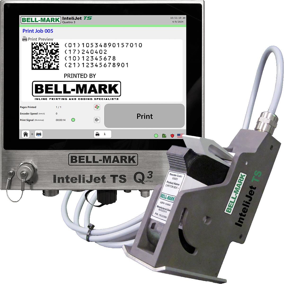 InteliJet TS-Druckkopf