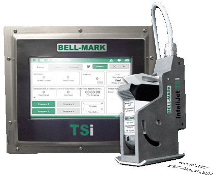 InteliJet TSi HMI und Druckkopf